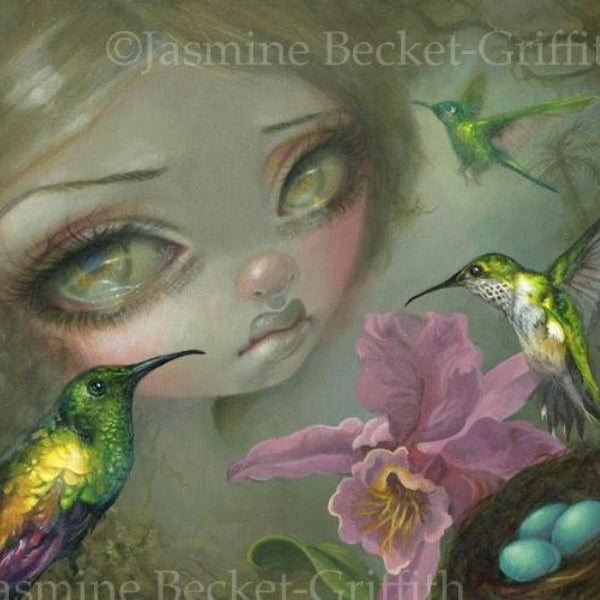 Ode to Heade square detail by Jasmine Becket Griffith