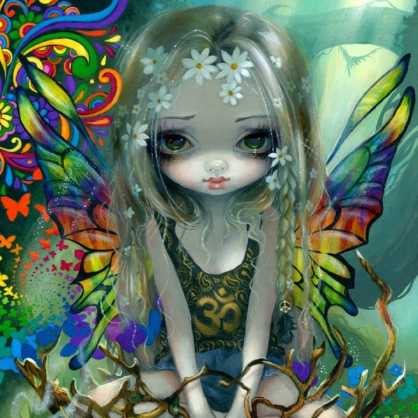 Paisley square detail by Jasmine Becket Griffith