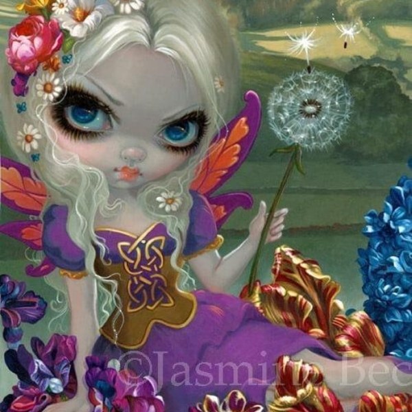 Three Wishes square detail by Jasmine Becket Griffith