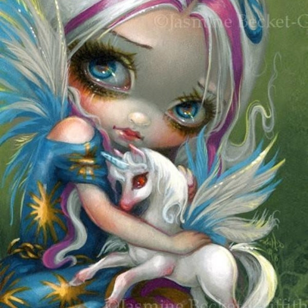 Twilight Delight square detail by Jasmine Becket Griffith