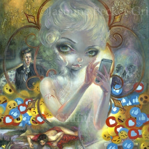 Unseelie Court - Vanity square detail by Jasmine Becket Griffith