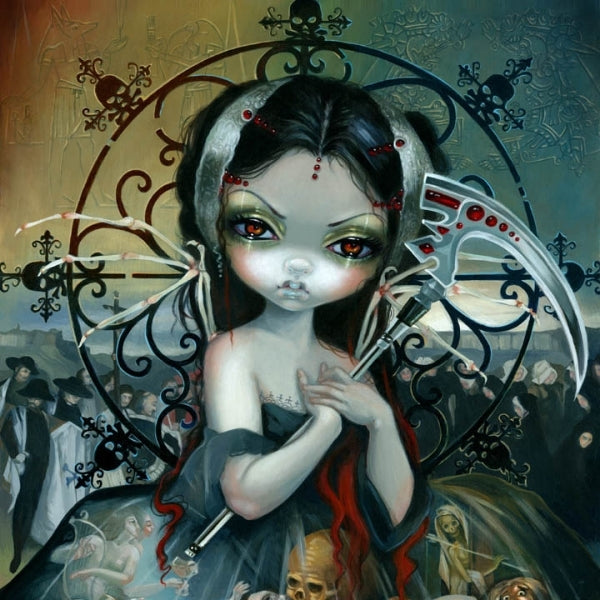 Unseelie court - Death square detail by Jasmine Becket Griffith