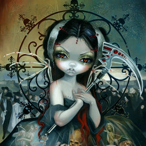 Unseelie court - Death square detail by Jasmine Becket Griffith