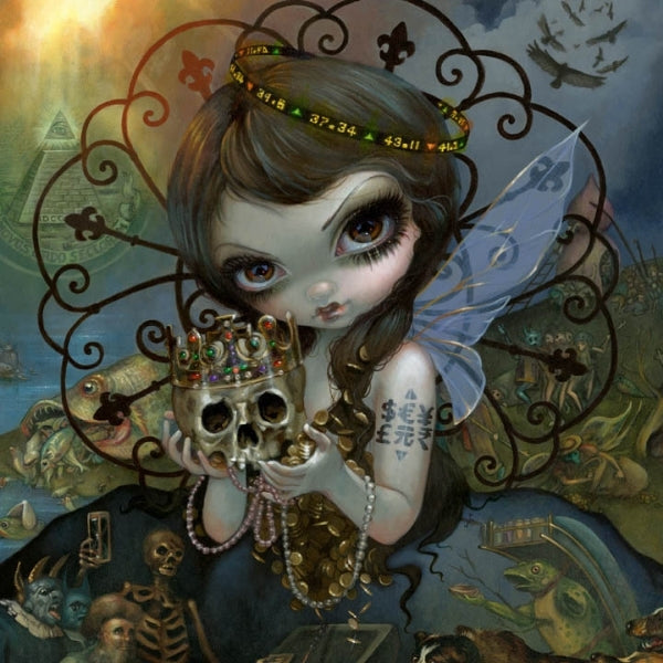 Unseelie Court - Greed square detail by Jasmine Becket Griffith