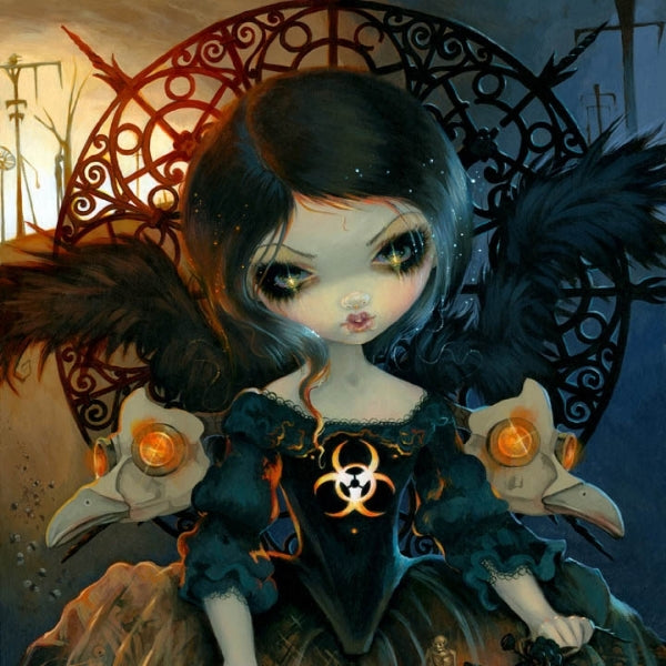 Unseelie Court - Pestilence square detail by Jasmine Becket Griffith