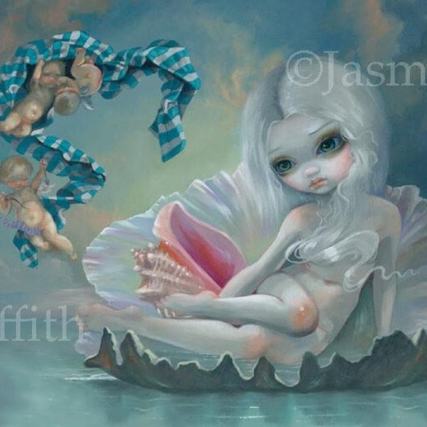 Venus with Cherubs square detail by Jasmine Becket Griffith