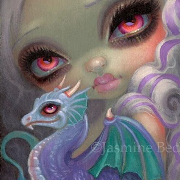Violet icing square detail by Jasmine Becket Griffith