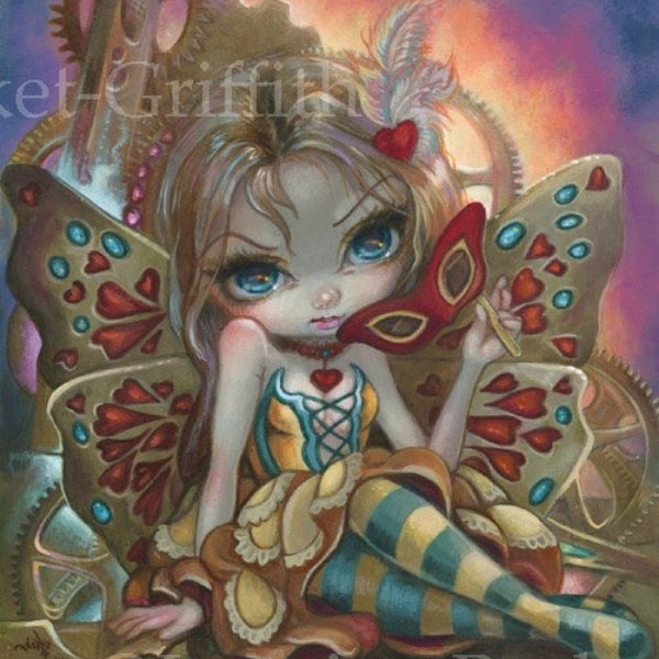 Clockwork Valentine Masquerade by Jasmine Becket Griffith