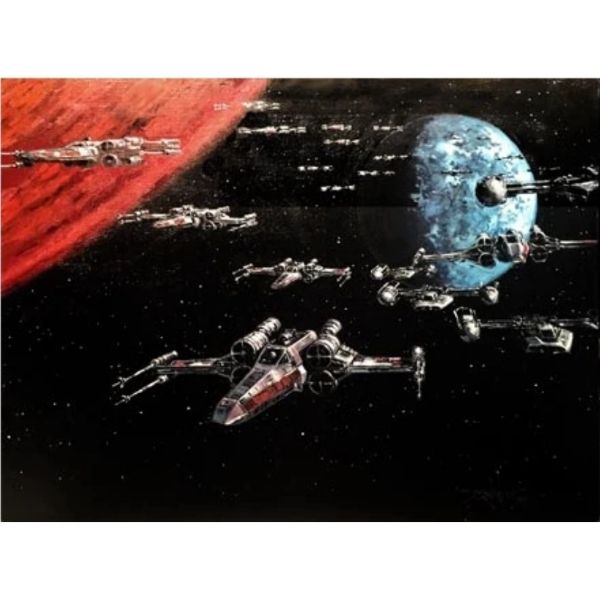BATTLE OF YAVIN by Rodel Gonzalez