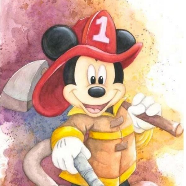 FIREMAN MICKEY by Michelle St Laurent
