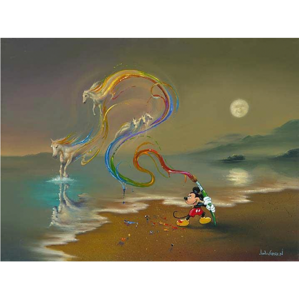 MICKEY THE ARTIST by Jim Warren - Limited Edition