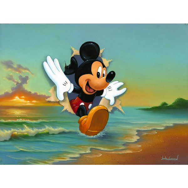 MICKEY'S GRAND ENTRANCE by Jim Warren - Limited Edition