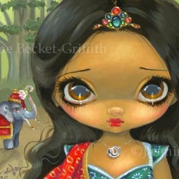 Faces of Faery #192 by Jasmine Becket Griffith