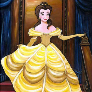 Belle Of The Ball by Paige O'Hara - 24" x 18" Disney Limited Edition