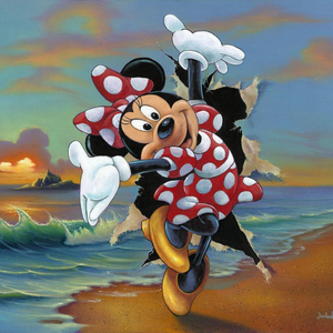 MINNIE'S GRAND ENTRANCE by Jim Warren - Limited Edition