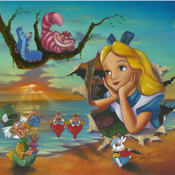 ALICE'S GRAND ENTRANCE by Jim Warren - Limited Edition