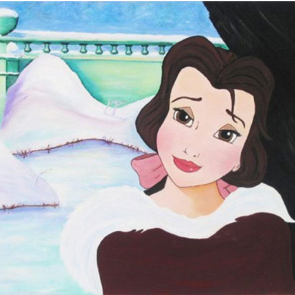 Belle's In Love by Paige O'Hara - 16" x 20" Disney Limited Edition
