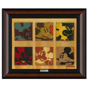 6 Up Mickey by Trevor Carlton - Disney Silver Series 