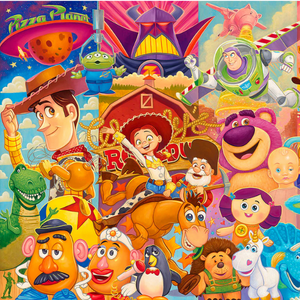 Toy Story 25th Anniversary by Tim Rogerson - 24" x 32" Limited Edition 
