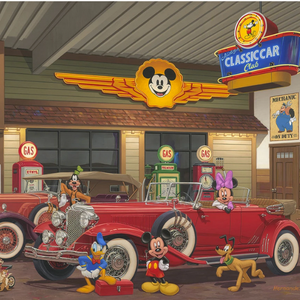MICKEY'S CLASSIC CAR CLUB by Manuel Hernandez - Disney Limited Edition