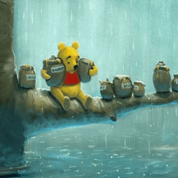 WAITING OUT THE RAIN by Rob Kaz - Limited Edition