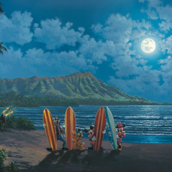 MOONLIGHT SURF CREW by Rodel Gonzalez - Limited Edition