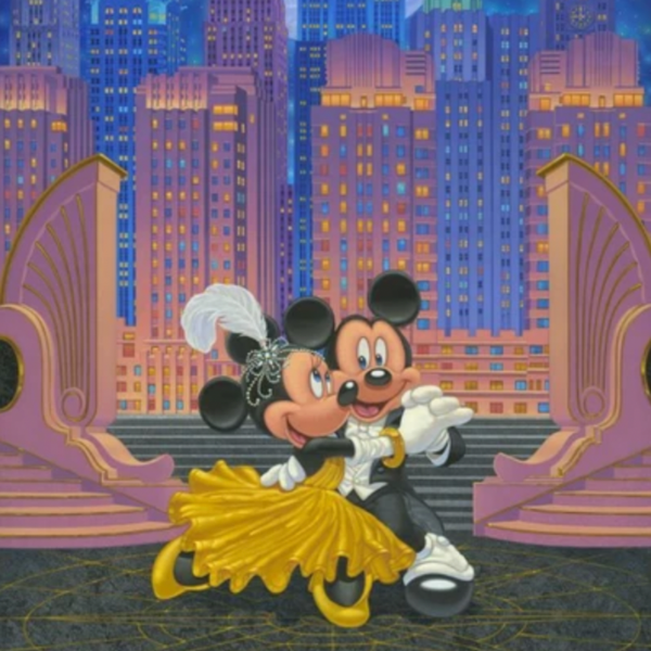 DANCING UNDER THE STARS by Manuel Hernandez - Disney Limited Edition