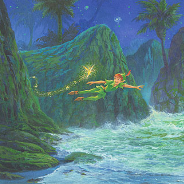 C'mon Tink! No Time To Waste! by Michael Humphries - Disney Silver Series 