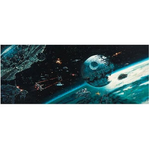 Death Star Final Battle by Rodel Gonzalez