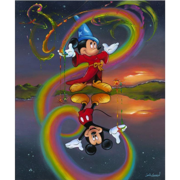 TWO FACES OF MICKEY by Jim Warren - Limited Edition