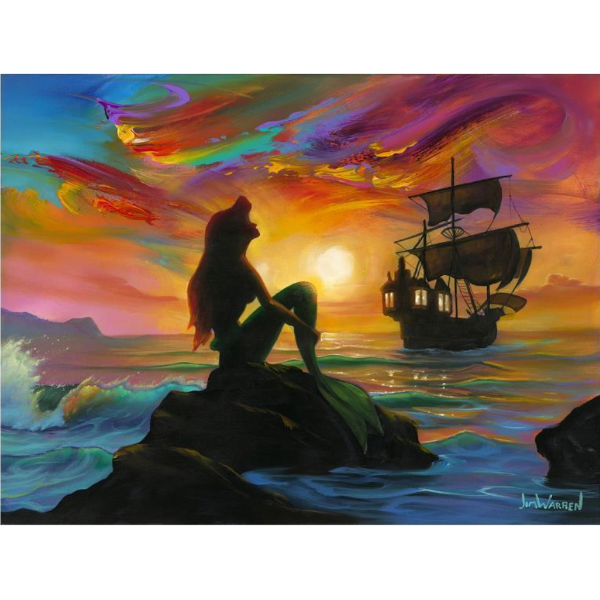 WAITING FOR THE SHIP TO COME IN by Jim Warren - Limited Edition