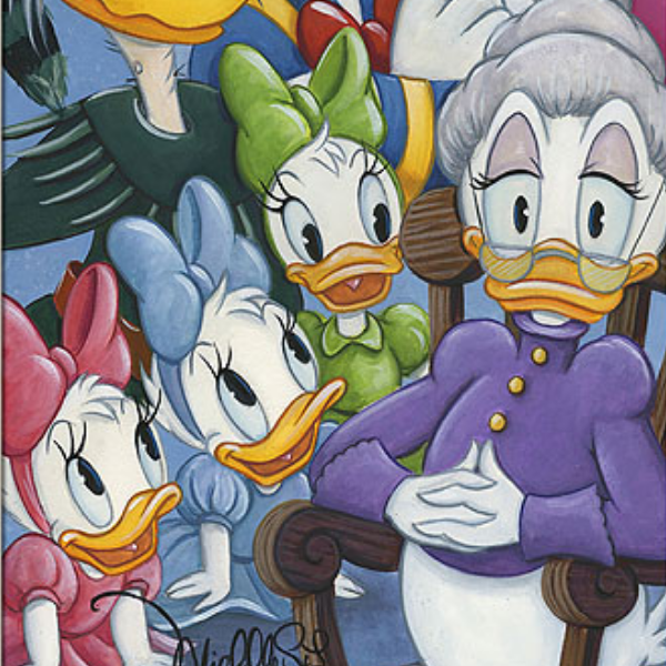 DUCK FAMILY by Michelle St Laurent - Disney Silver Series