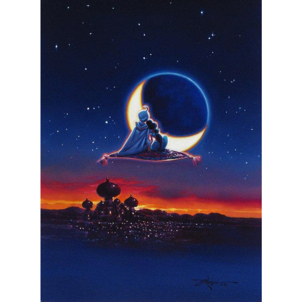 Magical Journey - 27" x 18" Embellished Limited Edition Canvas Giclee