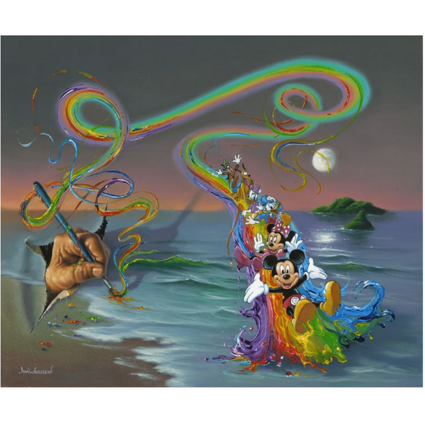 WALT'S COLORFUL CREATIONS by Jim Warren - Limited Edition