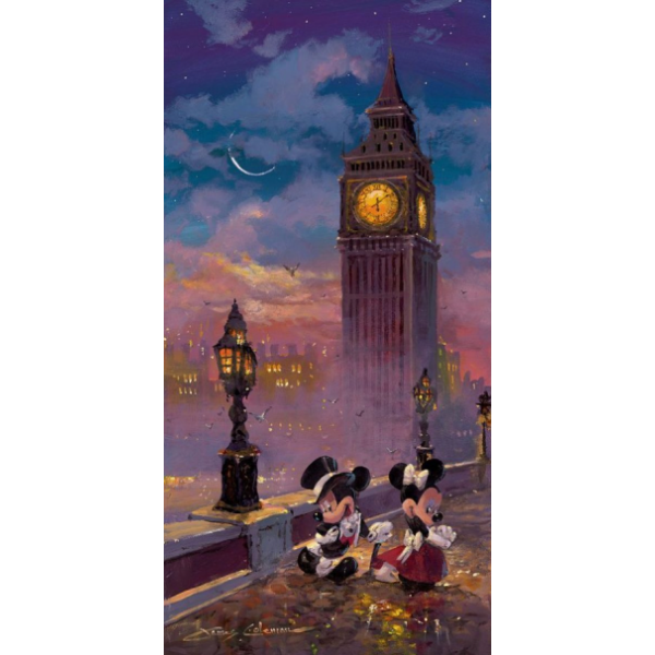 MICKEY AND MINNIE IN LONDON by James Coleman - Limited Edition