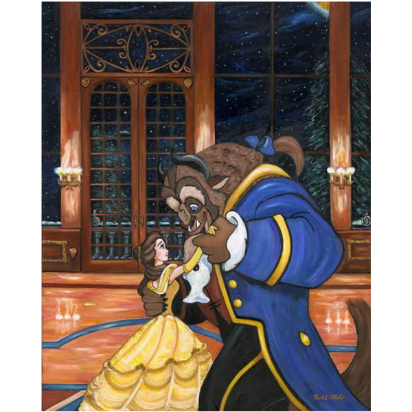First Dance by Paige O'Hara - 20" x 16" Disney Limited Edition