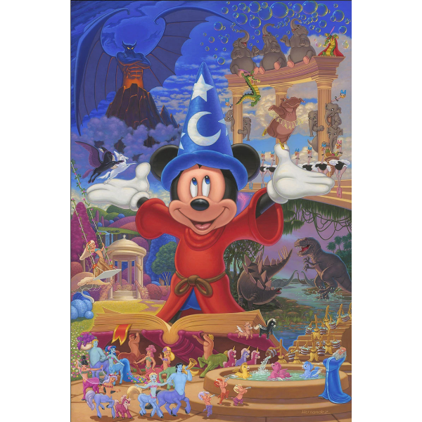 STORY OF MUSIC AND MAGIC by Manuel Hernandez - Disney Limited Edition