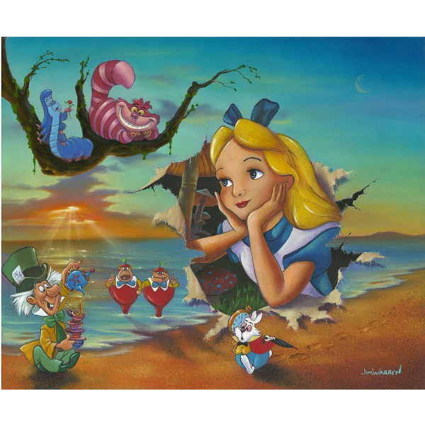 ALICE'S GRAND ENTRANCE by Jim Warren - Limited Edition