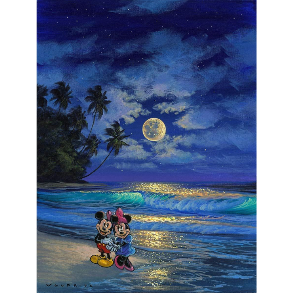 ROMANCE UNDER THE MOONLIGHT by Walfrido Garcia - Limited Edition
