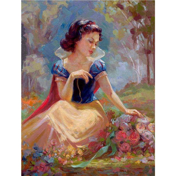 GATHERING FLOWERS by Lisa Keene - Disney Limited Edition