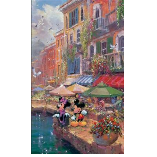 ROMANCE ON THE RIVIERA by James Coleman - Limited Edition