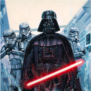 DARTH VADER by Rodel Gonzalez - Gem Series - PoP x HoyPoloi Gallery