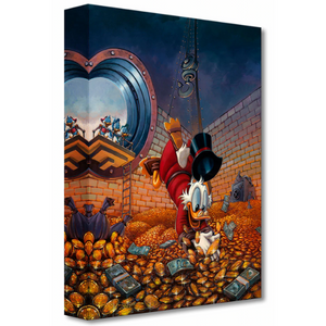 Diving In Gold by Rodel Gonzalez - Disney Treasure Collection