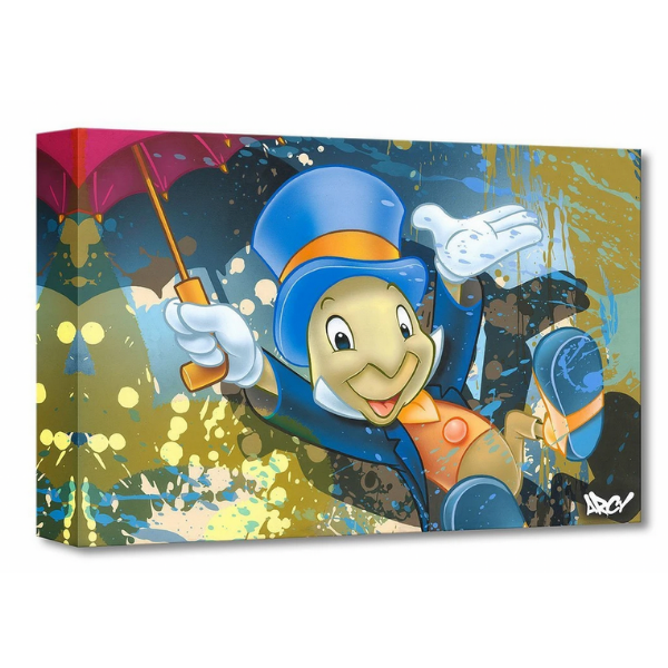 Jiminy Cricket by Arcy - Disney Treasure On Canvas