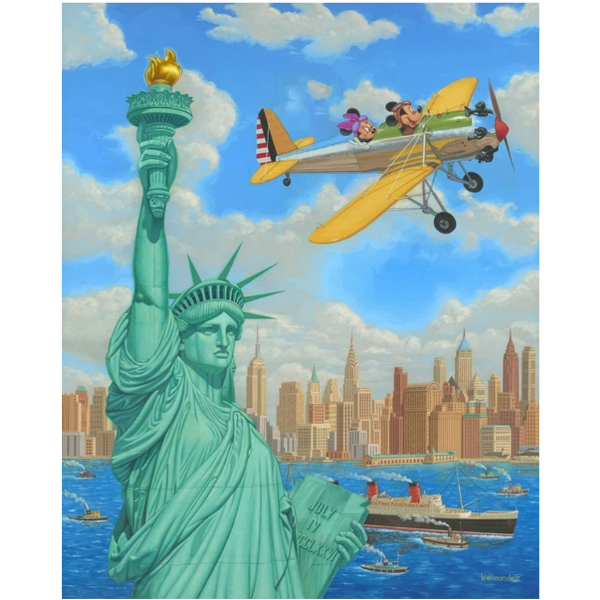 FREEDOM FLIGHT by Manuel Hernandez - Disney Limited Edition
