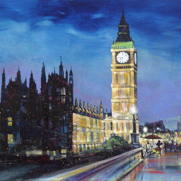 PAINTING THE TOWN by Stephen Fishwick - Limited Edition