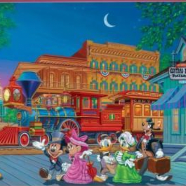 ARRIVING IN STYLE by Manuel Hernandez - Disney Limited Edition