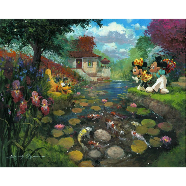 MICKEY'S KOI POND by James Coleman - Limited Edition