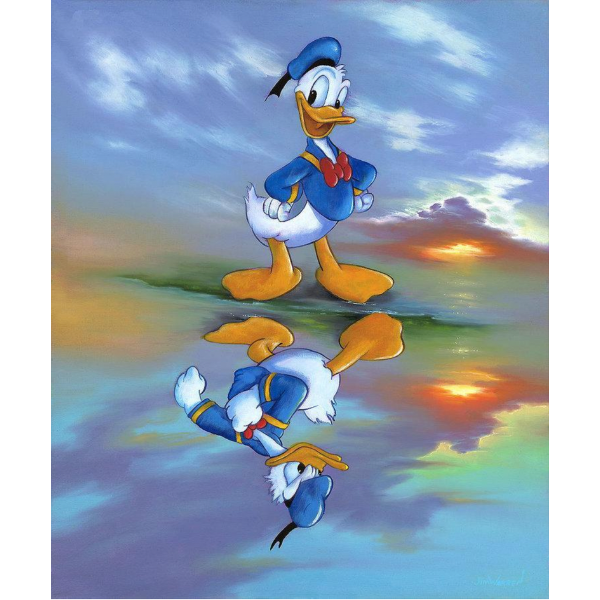 TWO SIDES OF DONALD by Jim Warren - Limited Edition