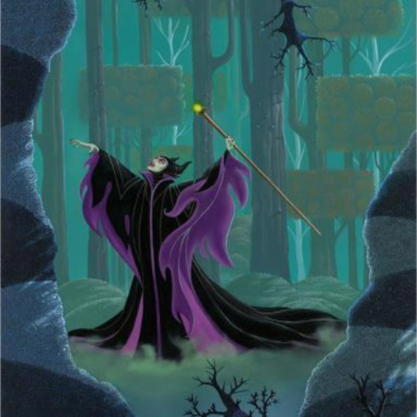 MALEFICENT SUMMONS THE POWER by Michael Provenza - Disney Limited Edition